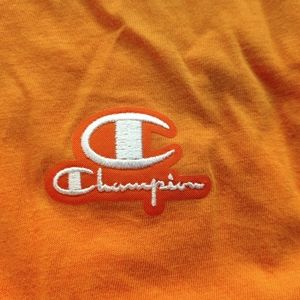 Men's orange champs T-shirt